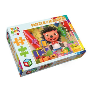 Puzzle z jeżykiem 30el.