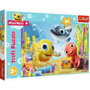 Puzzle 24 maxi wesoła rybka