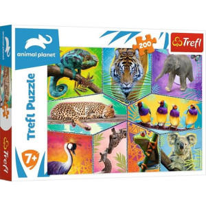 Puzzle 200 w egzotycz. świecie