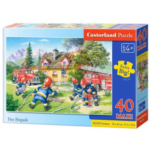 Puzzle 40 el.maxi fire brigade