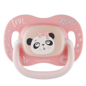 Smoczek sil. sym. 6-18m panda
