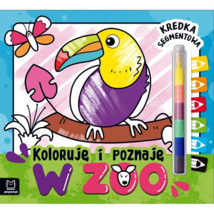 Koloruję i poznaję  w zoo