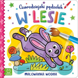 Czarodziejski pędzel w lesie