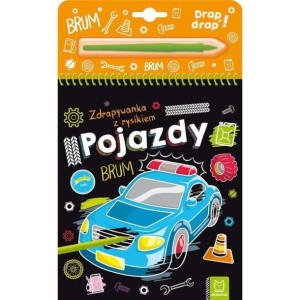 Nezwykłe pojazdy zdrap. z rys.