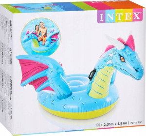 INTEX Dmuchany smok materac do pływania 57563