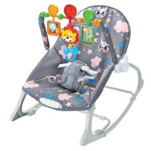 Leżaczek little dreamer grey