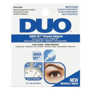 Klej do rzęs DUO White Clear Quick Set 5G