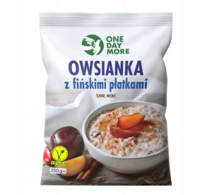 OneDayMore Owsianka z fińskimi płatkami śliwki