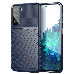 Thunder Case Etui Samsung Galaxy S23 Silikonowy Pancerny Pokrowiec Niebiesk