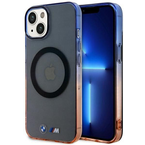 Etui Bmw Bmhmp14shtge Iphone 14 6.1" Szary/grey Hardcase Gradient Bumper Ma