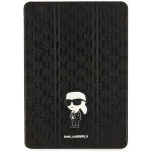 Karl Lagerfeld Klfc10sakhpkk Ipad 10.2" Folio Magnet Allover Cover Czarny/b