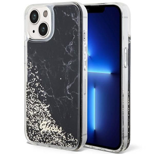 Guess Guhcp14slcsgsgk Iphone 14 6.1" Czarny/black Hardcase Liquid Glitter M