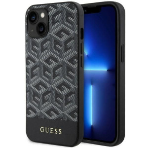 Guess Guhmp14shgcfsek Iphone 14 6.1" Czarny/black Hardcase Gcube Stripes Ma