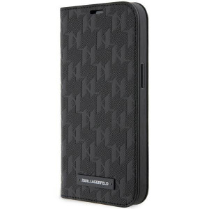Karl Lagerfeld Klbkp14lsaklhpk Iphone 14 Pro 6.1" Bookcase Czarny/black Saf