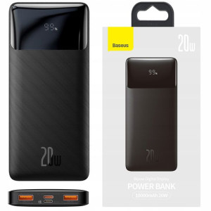 Baseus Powerbank 10000mah 2x Usb-a Usb-c Pd 20w