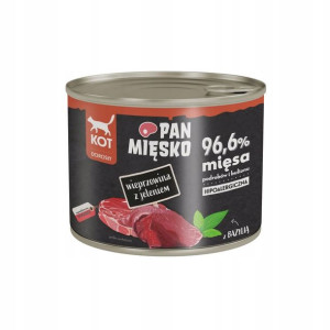 Pan Mięsko karma mokra KOTA Wieprzowina Jeleń 200g