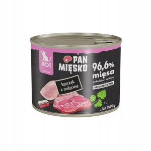 Pan Mięsko karma KOCIĄT Kurczak z Cielęciną 200g