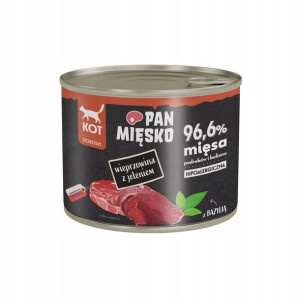 Pan Mięsko karma mokra KOTA Wieprzowina Jeleń 200g