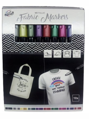 Markery Do Tkanin Metaliczne 10 Szt Craft Universe