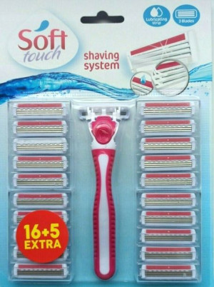 Maszynka na wkłady Soft Touch biała 16+5 GRATIS