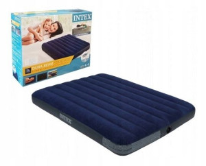 MATERAC INTEX 64758 Welurowy 191x137x25 + POMPKA