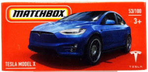 Matchbox - Tesla Model X. 53/100