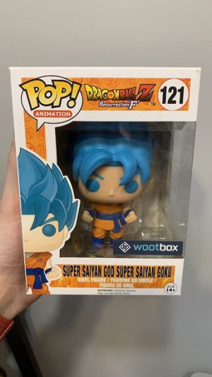 Super Saiyan God Super Saiyan Goku WootBox - Dragon Ball - Funko POP #121