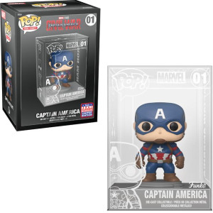 Captain America Die-Cast - Marvel Civil War - Funko POP #01