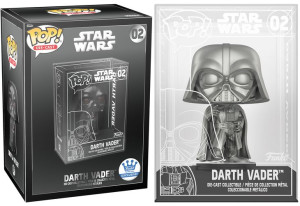 Darth Vader CHASE Die-Cast - Star Wars - Funko POP #02