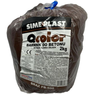 Barwnik do betonu i zapraw brązowy 2kg