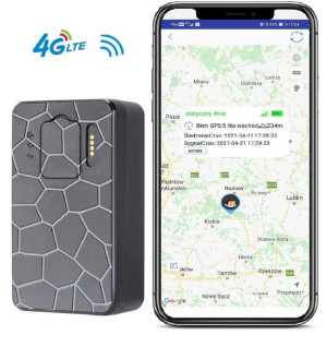 Lokalizator GPS 4G LTE 100 dni MAGNES PODSŁUCH