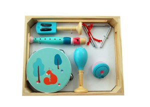 Adam Toys Zestaw muzyczny w pudełku z wiewiórką