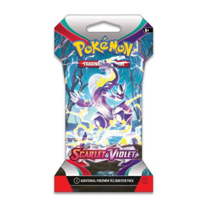Pokemon TCG Scarlet & Violet Sleeved Booster Pack (10 Kart)