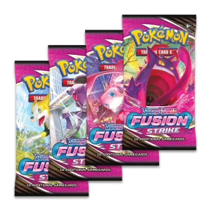 Pokemon TCG Fusion Strike Booster Pack (10 Kart)