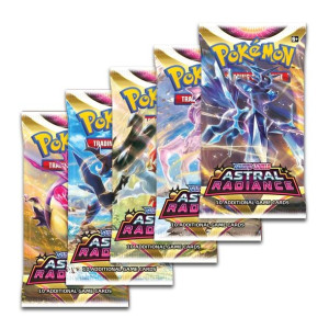 Pokemon TCG Astral Radiance Booster Pack (10 Kart)