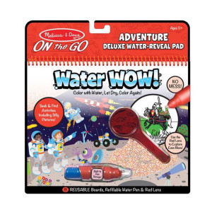Melissa & Doug WaterWOW Malowanka Wodna Deluxe z lupą "Przygoda"