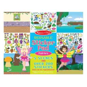 Melissa&Doug Naklejki wielorazowe Wróżki
