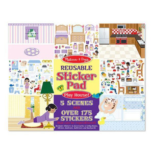 Melissa & Doug Naklejki Wielorazowe - Zabawa w Dom
