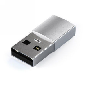 Adapter Satechi Aluminium Adapter Usb-a/usb-c (silver)