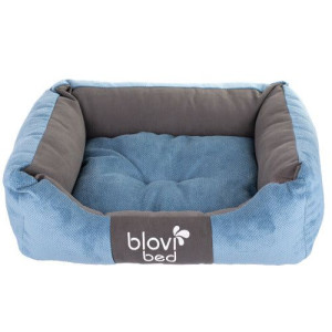 Gordon Blue Pet Bed - Eleganckie Legowisko dla Psa, Wyjątkowa Tkanina M