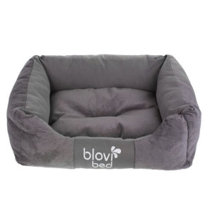 Gordon Gray Pet Bed - Eleganckie Legowisko dla Psa, Wyjątkowa Przetłoczona