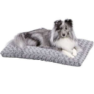 MidWest QT Deluxe Ombre Swirl Pet Bed Gray - mięciutkie, pluszowe legowisko