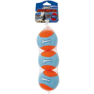 Nietonące Piłki dla Psa (3 sztuki, 6,5 cm) - Wytrzymała Zabawka do Gry