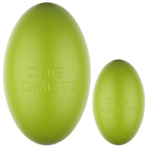 Dog Comets Pan-Stars Green - uciekające jajo dla psa, twarda piłka do tocze