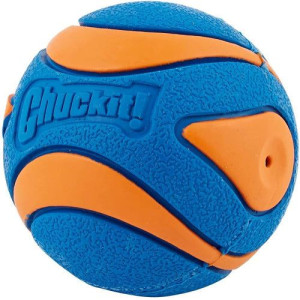 Chuckit! Ultra Squeaker Ball L (7,6cm) - sprężysta piłka dla psa, z piszcza