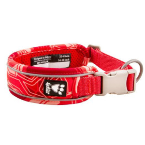Hurtta Weekend Warrior Collar Coral Camo - wodoodporna obroża dla psa 55-65