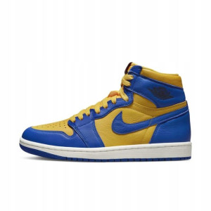 Buty Nike Air Jordan 1 High Niebieskie Żółte 44EU (FD2596-700)