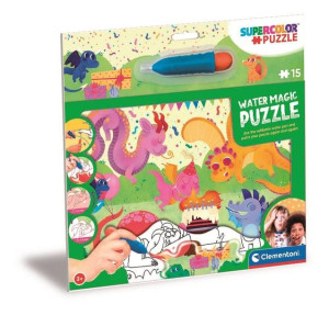 Puzzle 15 Water Magic Baby Dragons