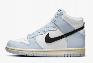 Buty Nike Dunk High UNC Niebieskie Białe Czarne 38EU (DB2179 110)
