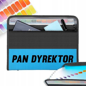 Duża Teczka A4 Na Dokumenty DLA DYREKTORA Wzory